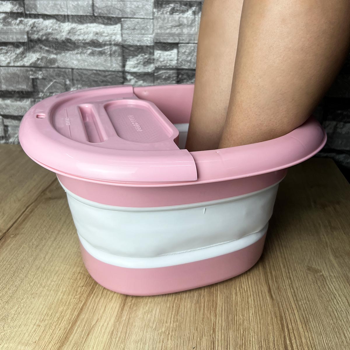Lavapies Plegable y Masajes Cubeta Spa para Pies en Casa BLP01