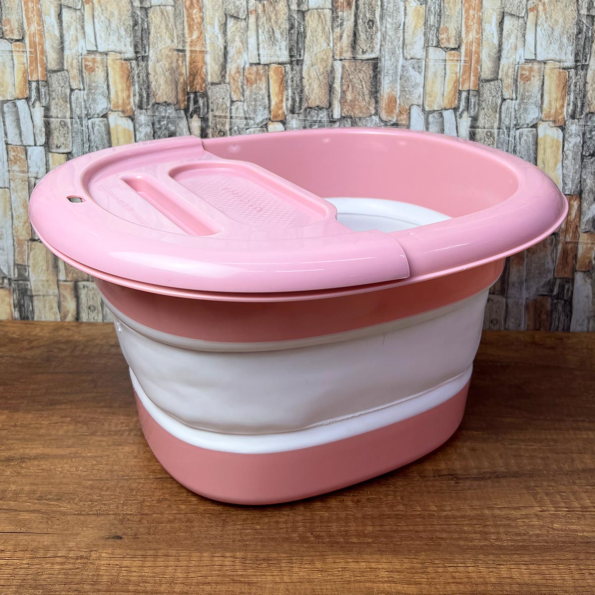 Lavapies Plegable y Masajes Cubeta Spa para Pies en Casa BLP01