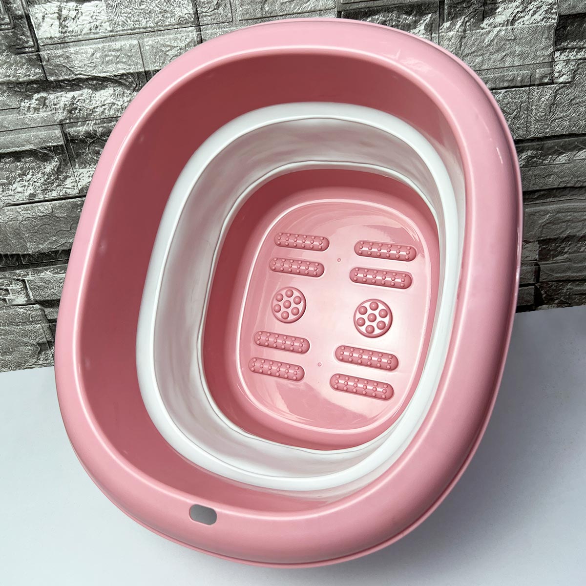 Lavapies Plegable y Masajes Cubeta Spa para Pies en Casa BLP01