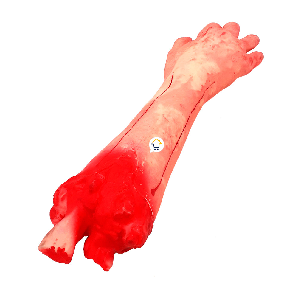 Mano Falsa Realista Sangre Accesorio Disfraz Halloween MA01