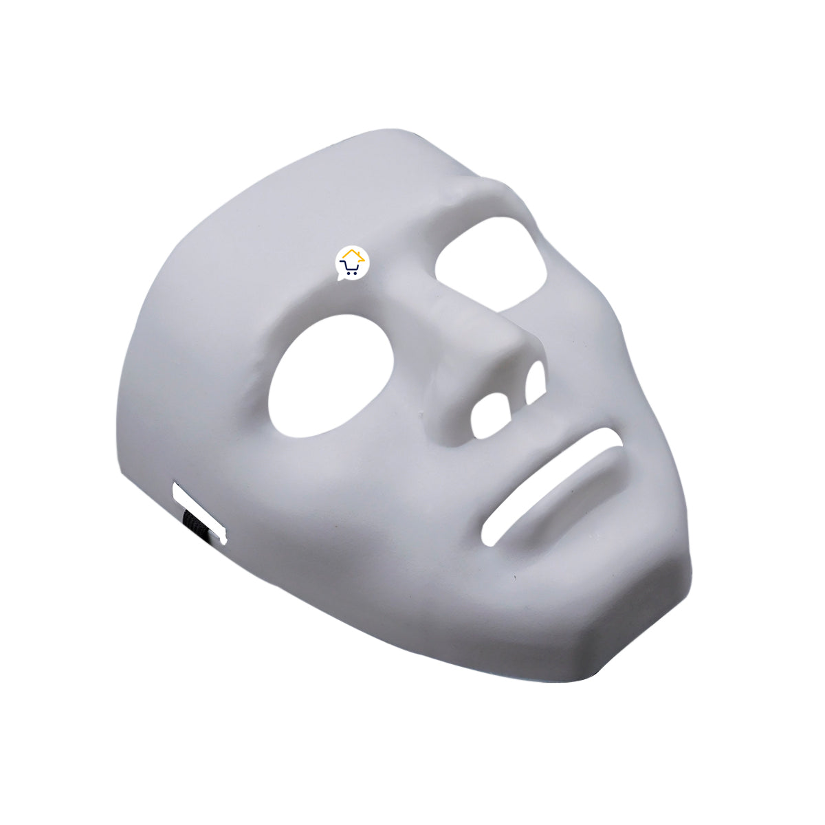 Máscara Asesino Sin Rostro Halloween Sin Expresión Mimo Disfraz AF69