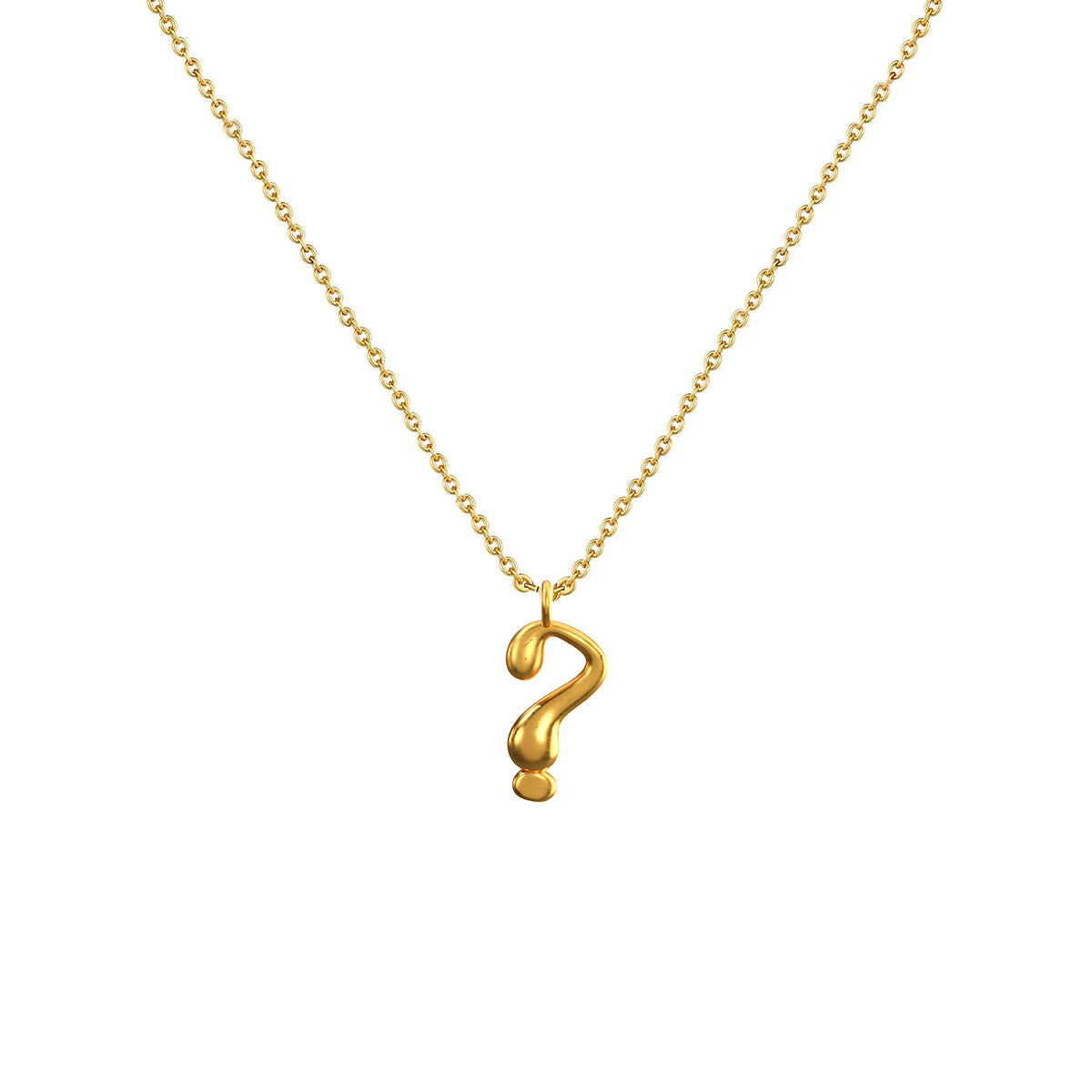 Cadena Con Dije Baño De Oro Collar Inicial Letra Colgante CBF01