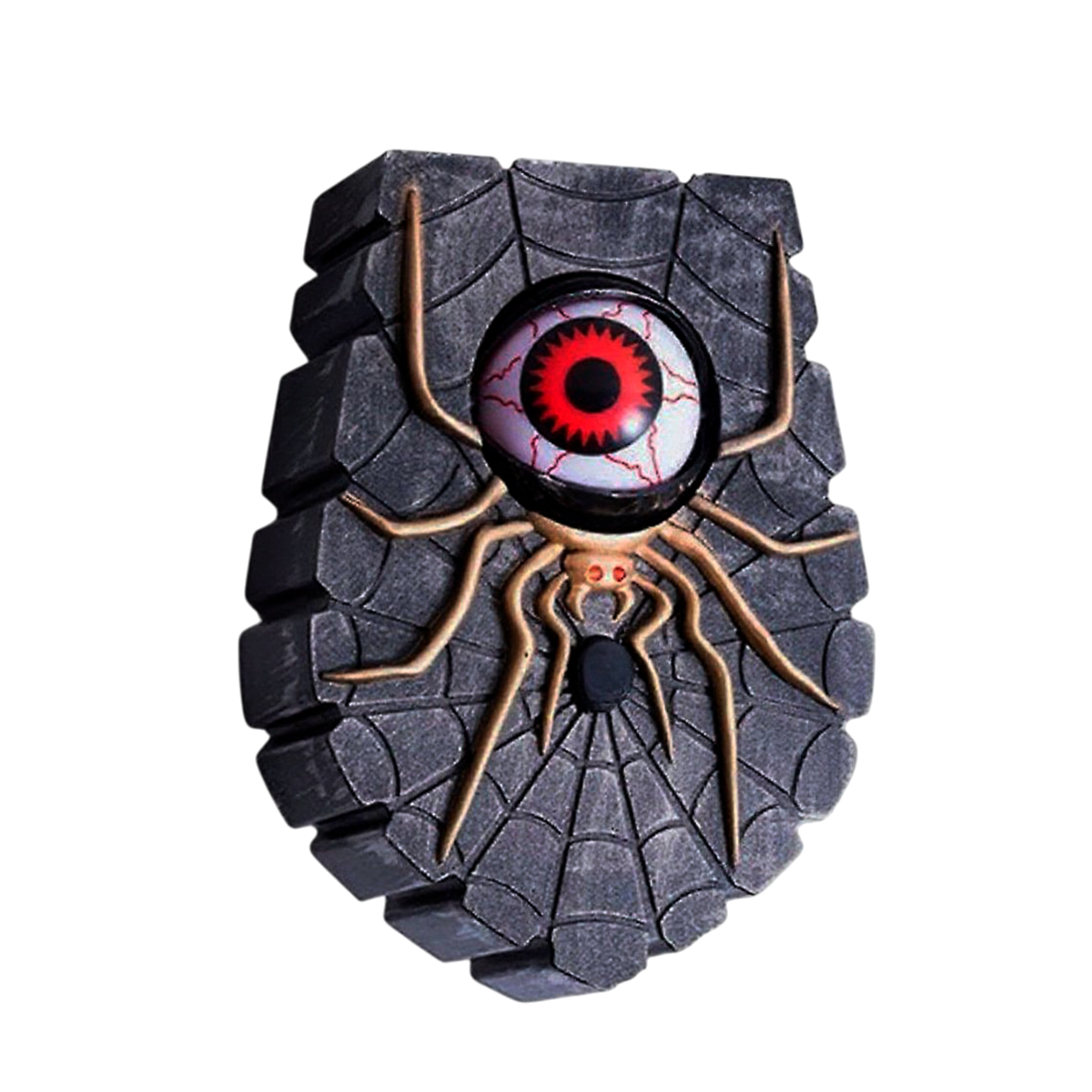 Timbre De Puerta Halloween Ojo Animado Con Sonido Espeluznante QG1899-3