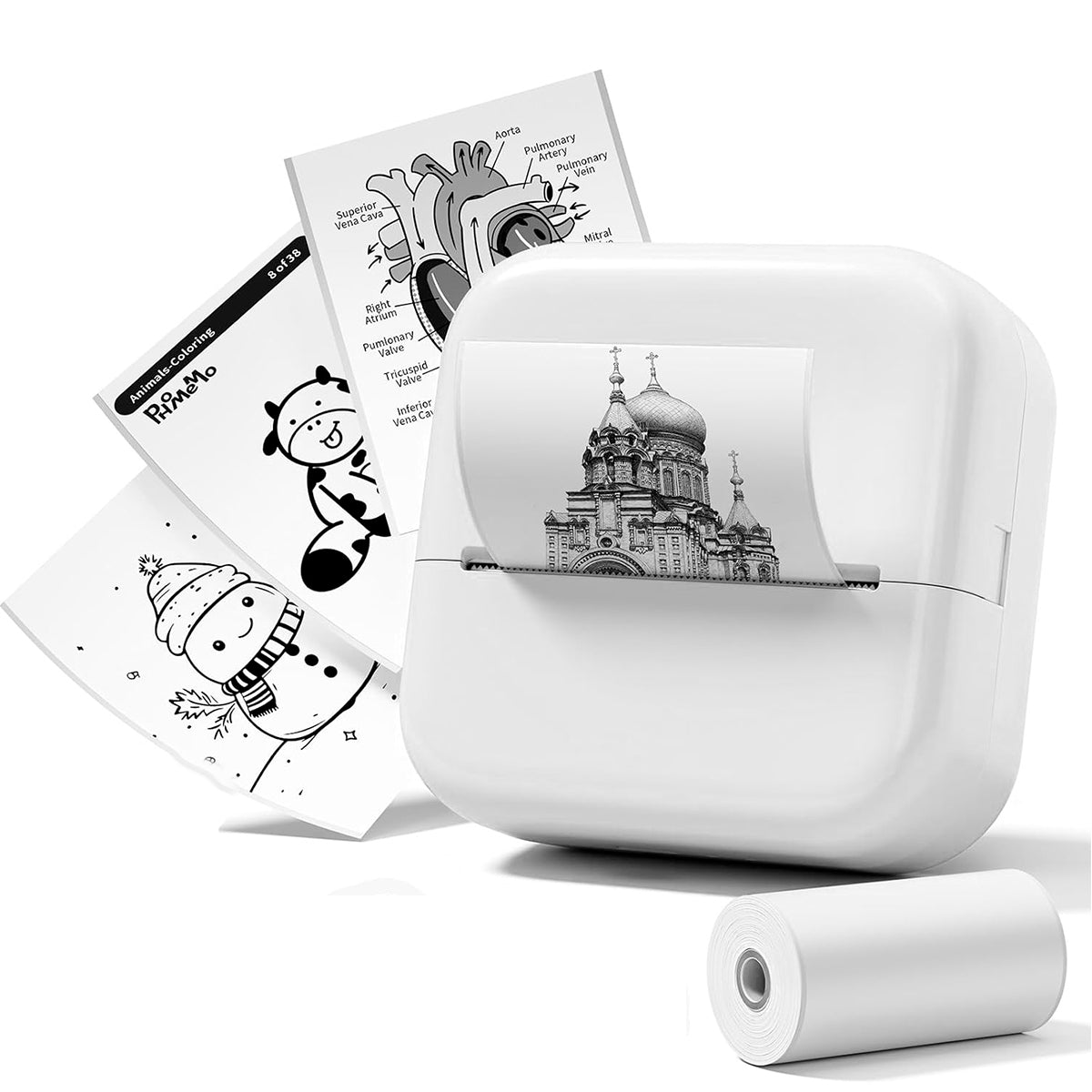 Mini Impresora Portátil térmica inalámbrica Bluetooth X3