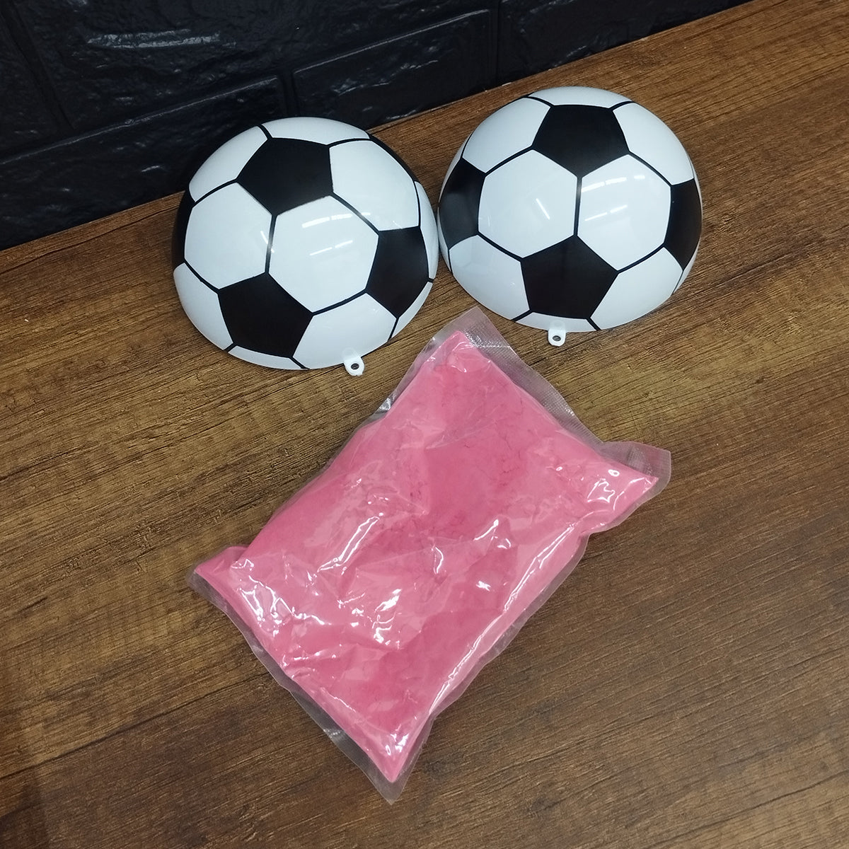 Balón De Fútbol Revelador de Género Pelota Para Baby Shower 47A