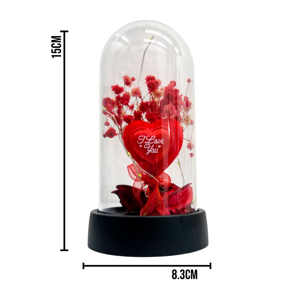 Flor Eterna Micro LED Decorativa Lámpara Mesa De Noche RSBL01