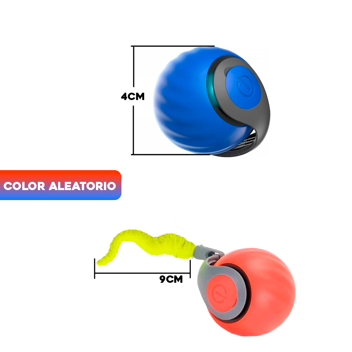 Pelota Interactiva Juguete Para Gatos Recargable Automática PTZ-23-2