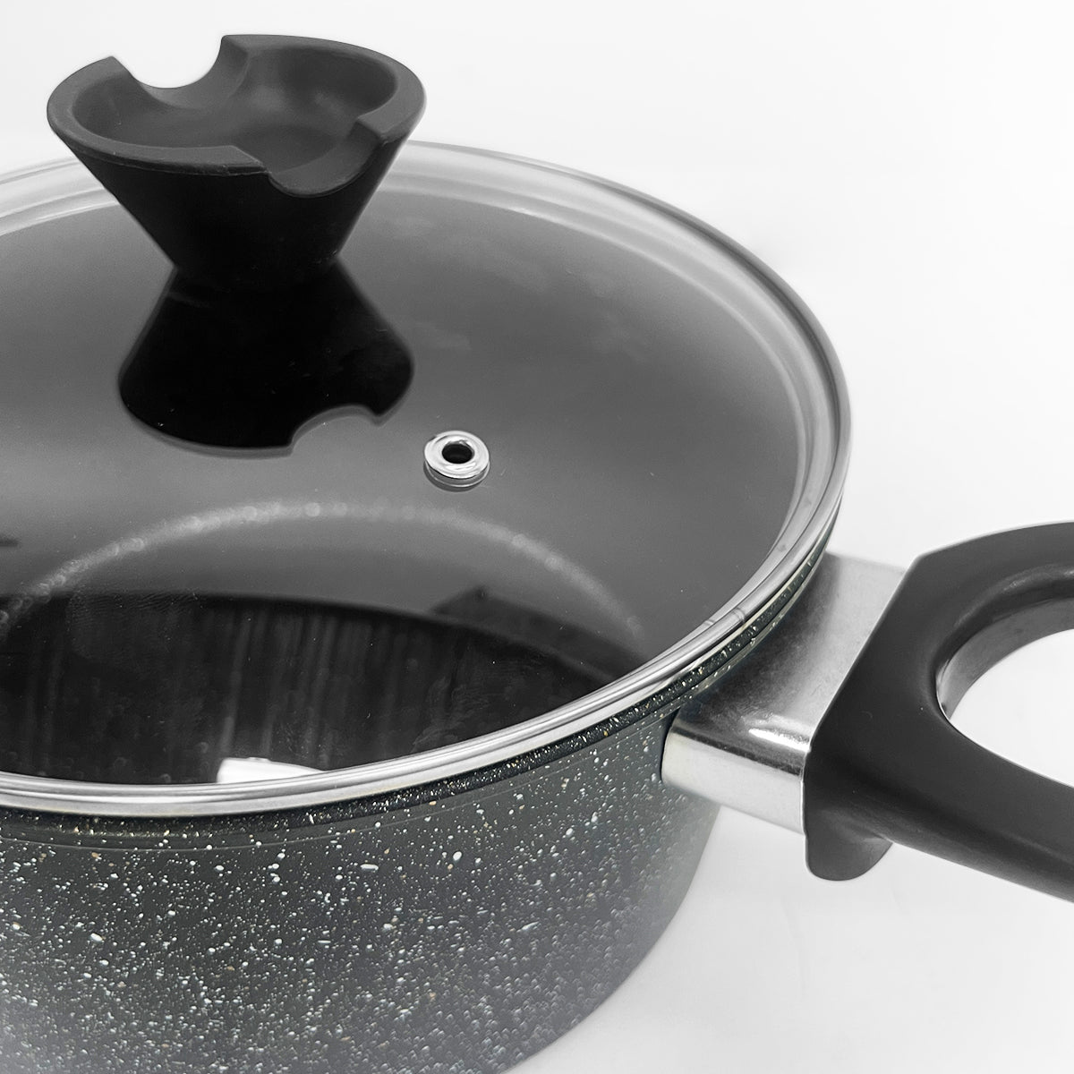 Juego De Ollas De Granito 8 Pzas Cocina Para Inducción 16921-4