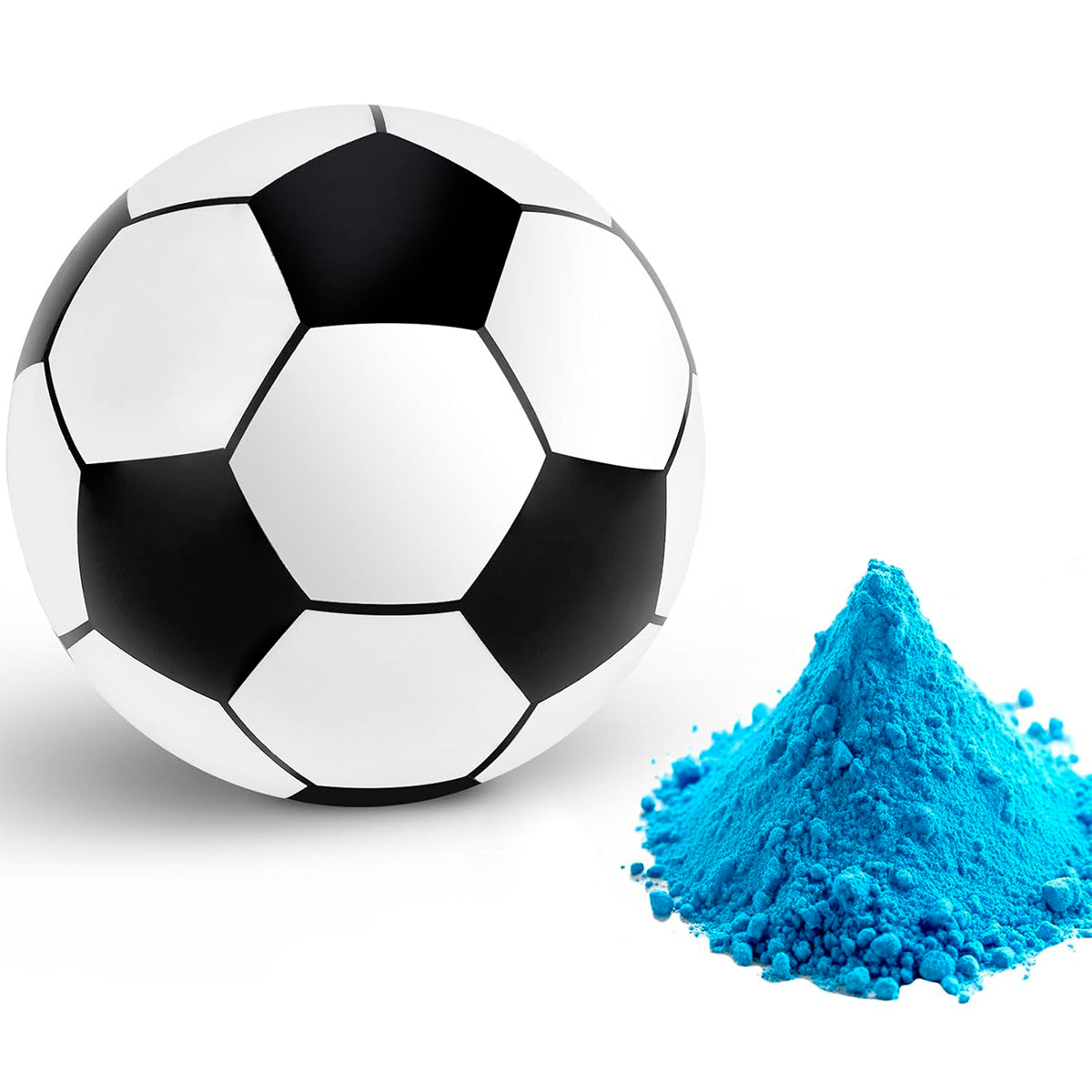 Balón De Fútbol Revelador de Género Pelota Para Baby Shower 47A