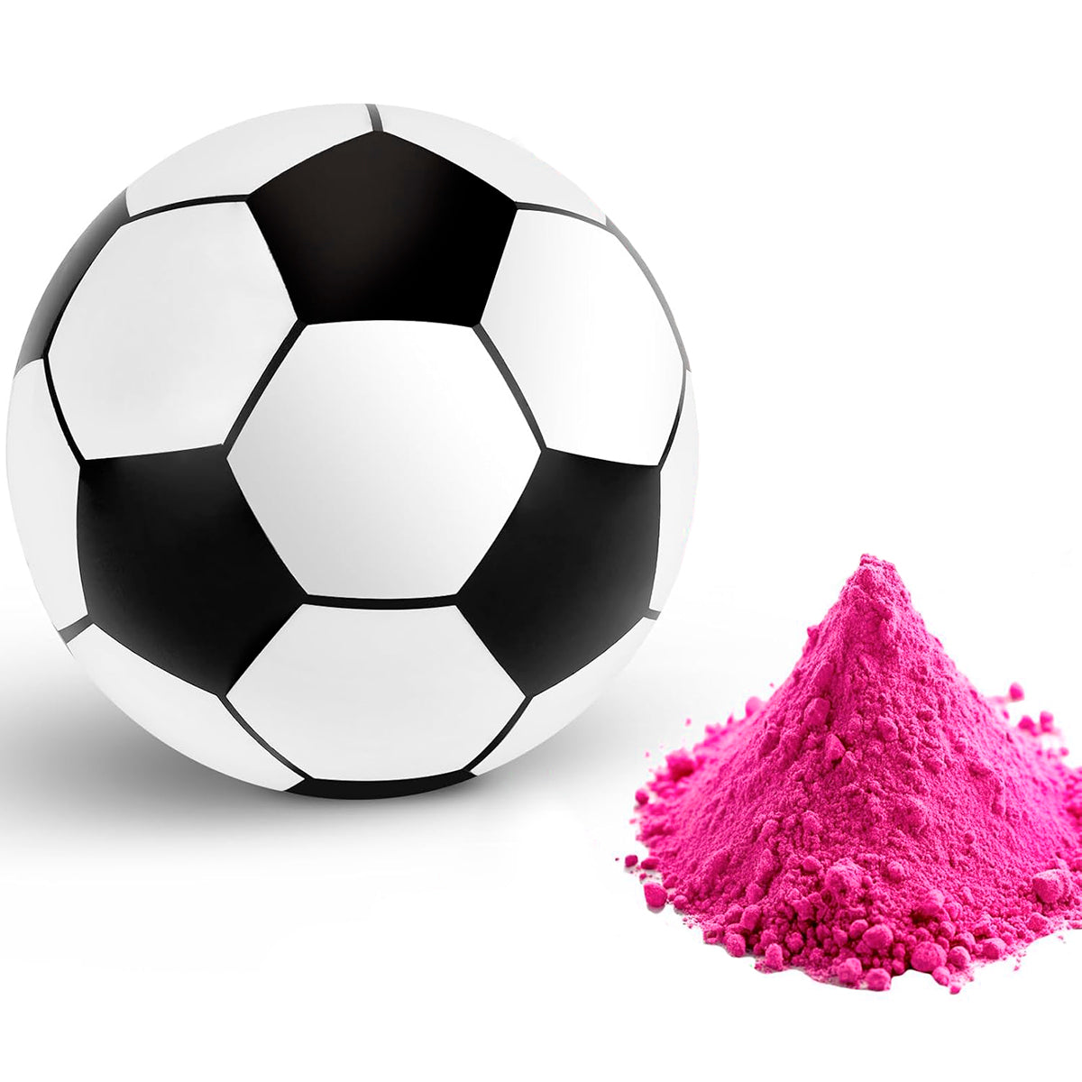 Balón De Fútbol Revelador de Género Pelota Para Baby Shower 47A
