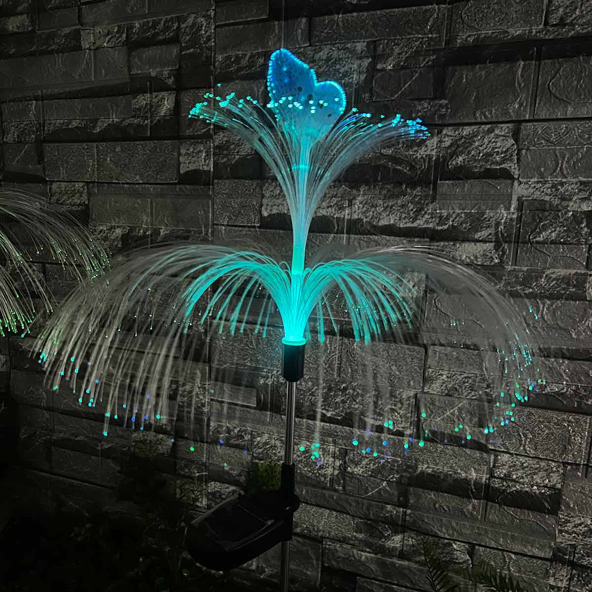 Luces Solares Medusa LED Mariposa para Jardín Decoración Exterior Impermeable PTZ-25-2