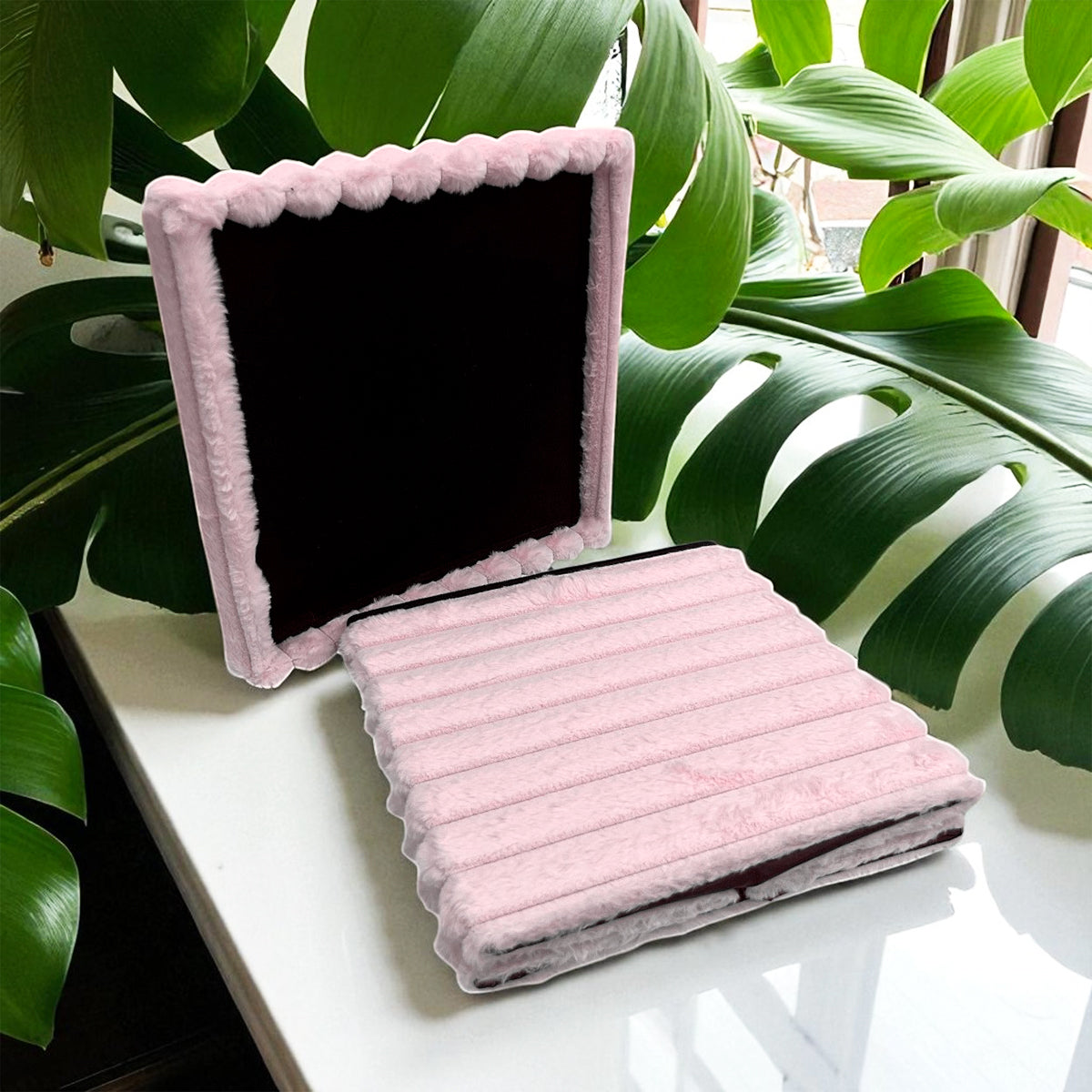 Baúl Plegable Puff Taburete Reposapiés Multiuso LN-241109