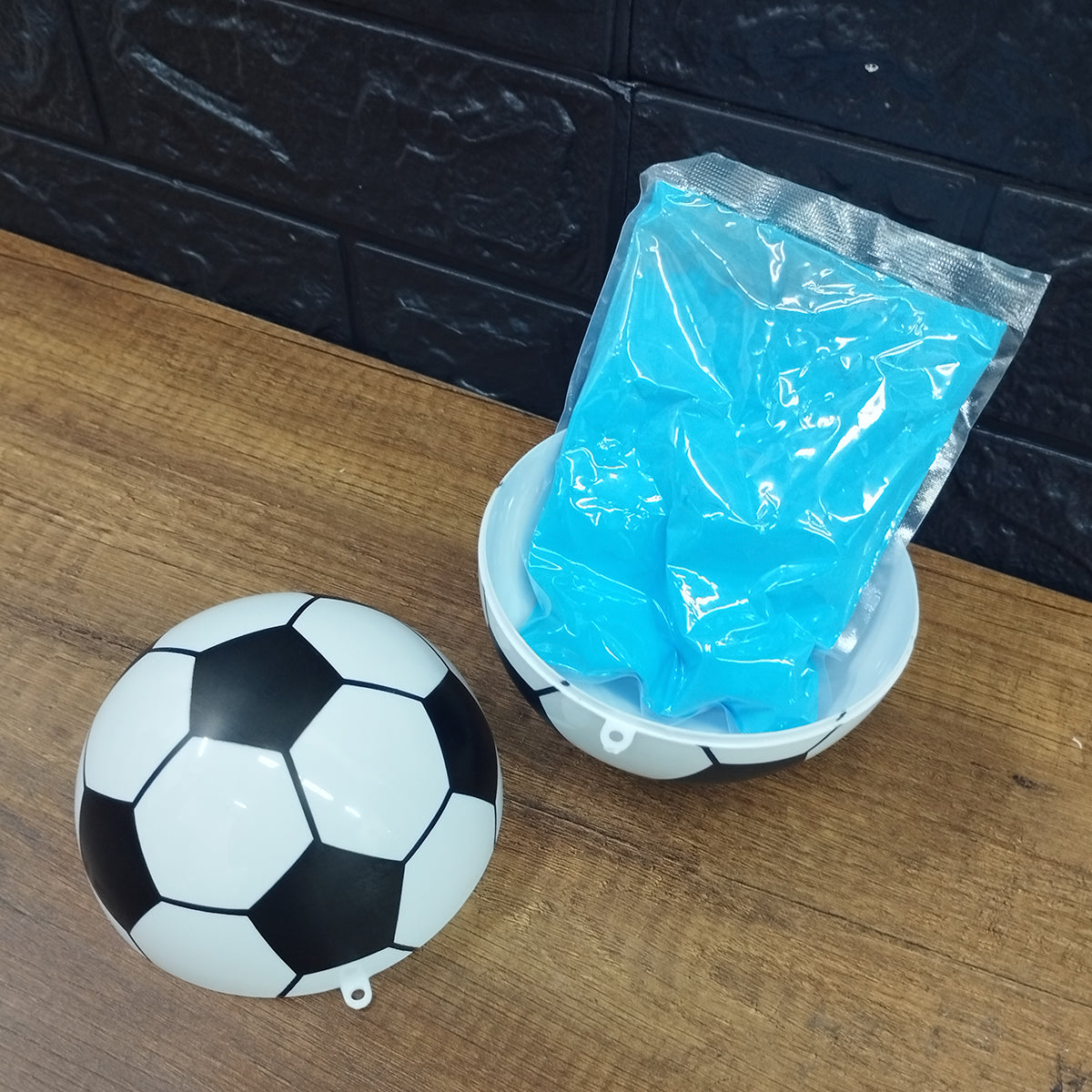 Balón De Fútbol Revelador de Género Pelota Para Baby Shower 47A
