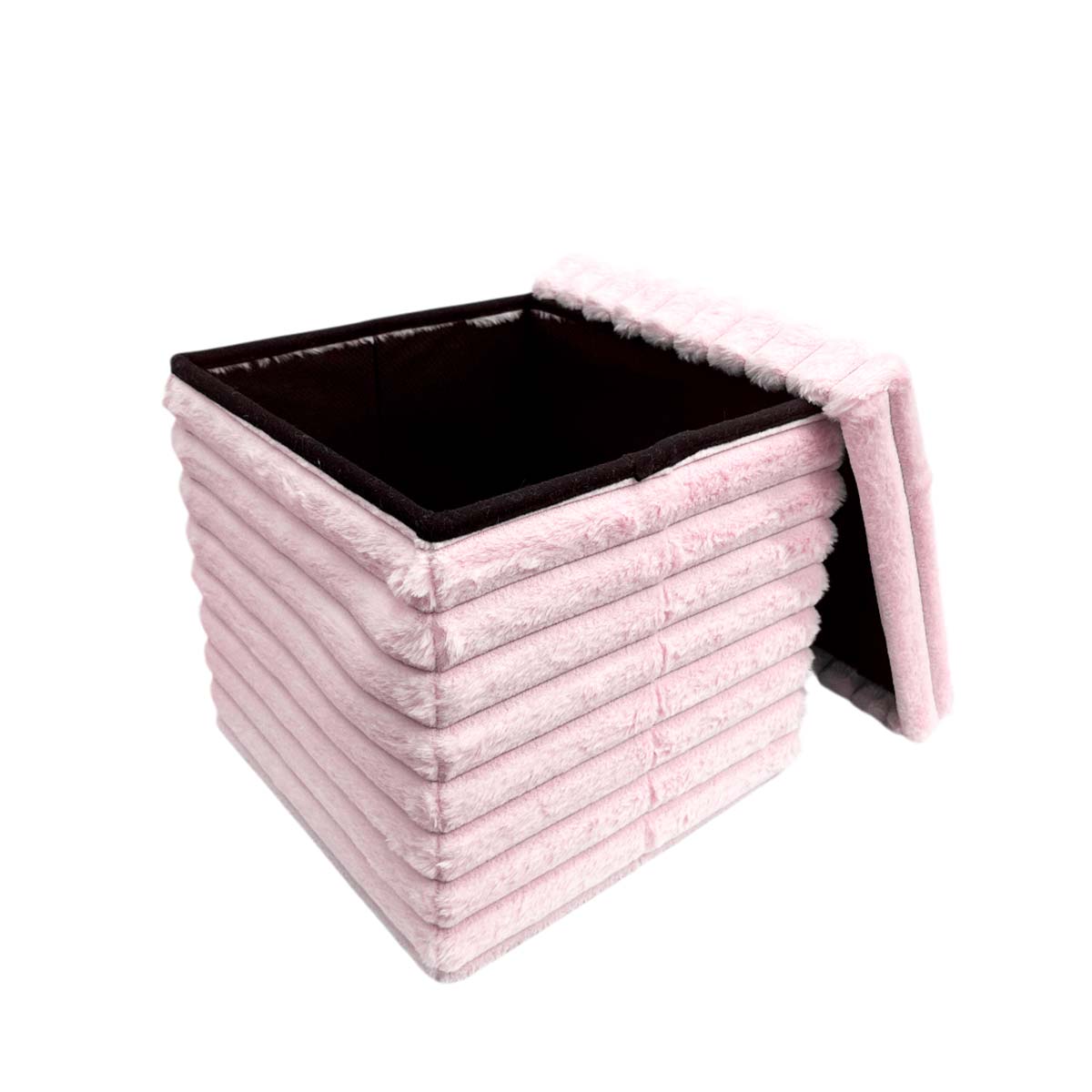 Baúl Plegable Puff Taburete Reposapiés Multiuso LN-241109
