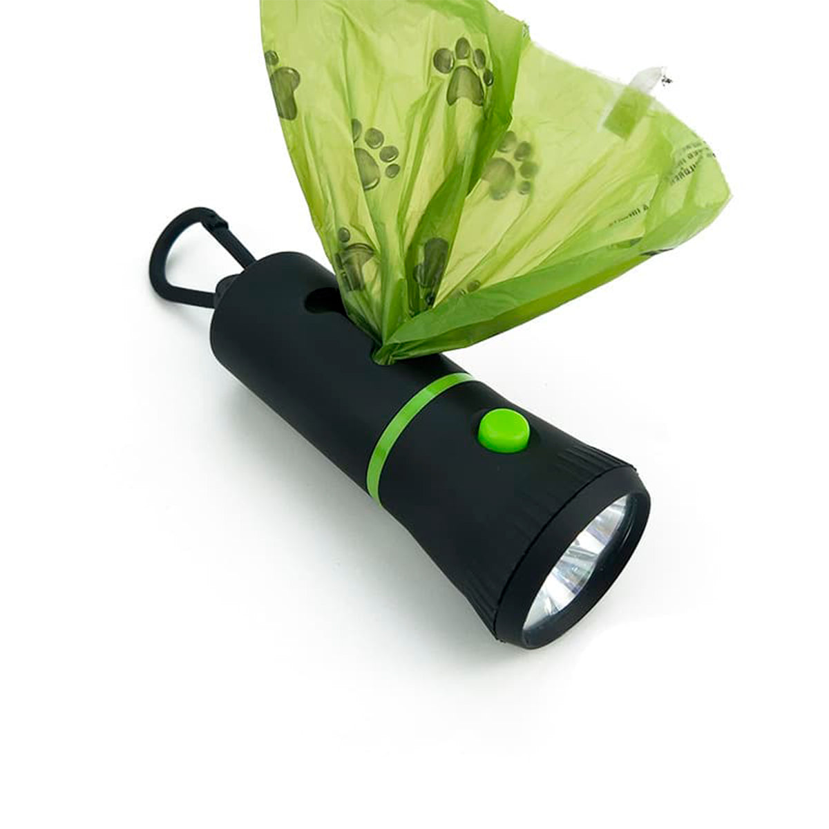 Dispensador De Bolsas Para Perro Con Linterna LED Porta Bolsas 490-215