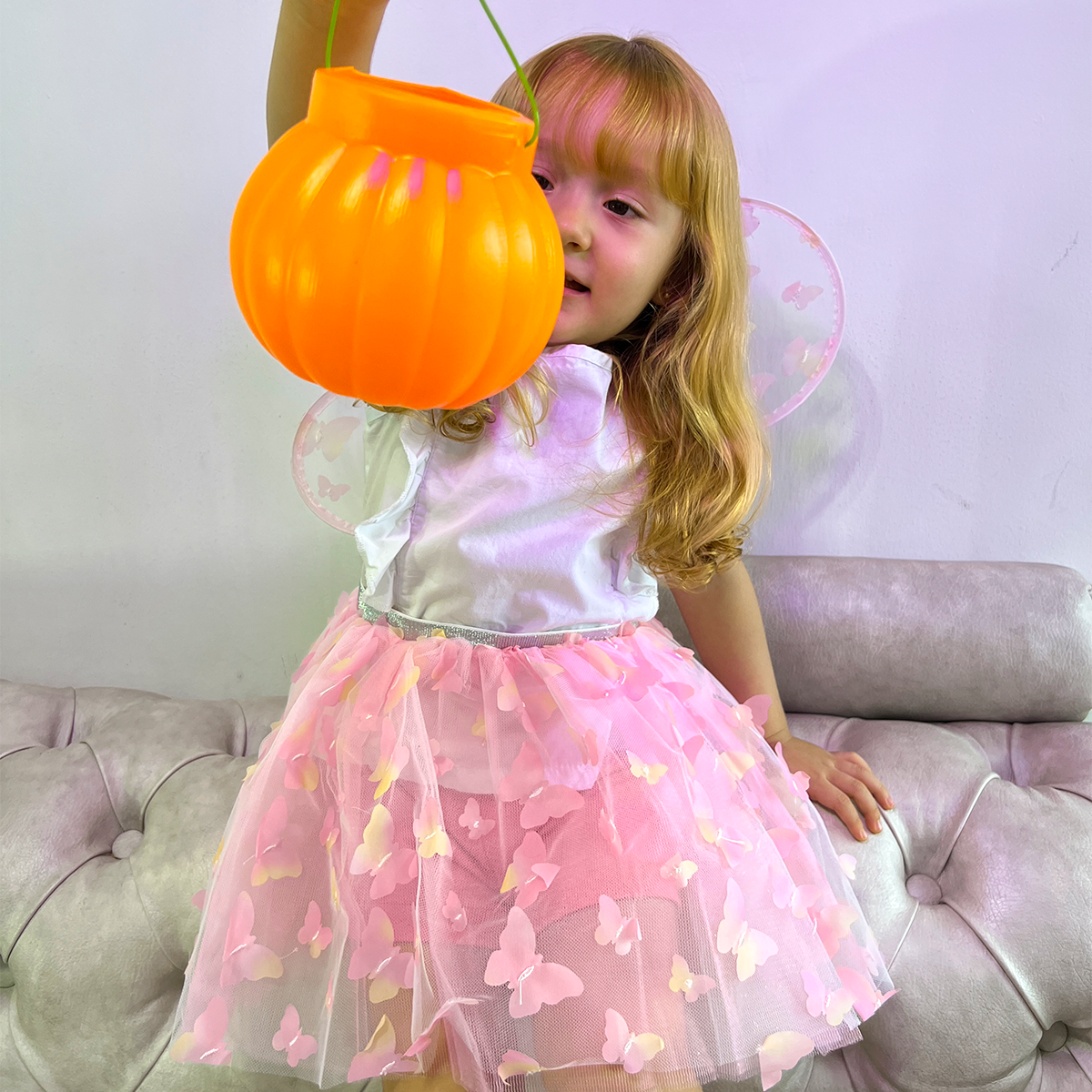 Disfraz Mariposa Alas y Tutú Niña Halloween OF-02022