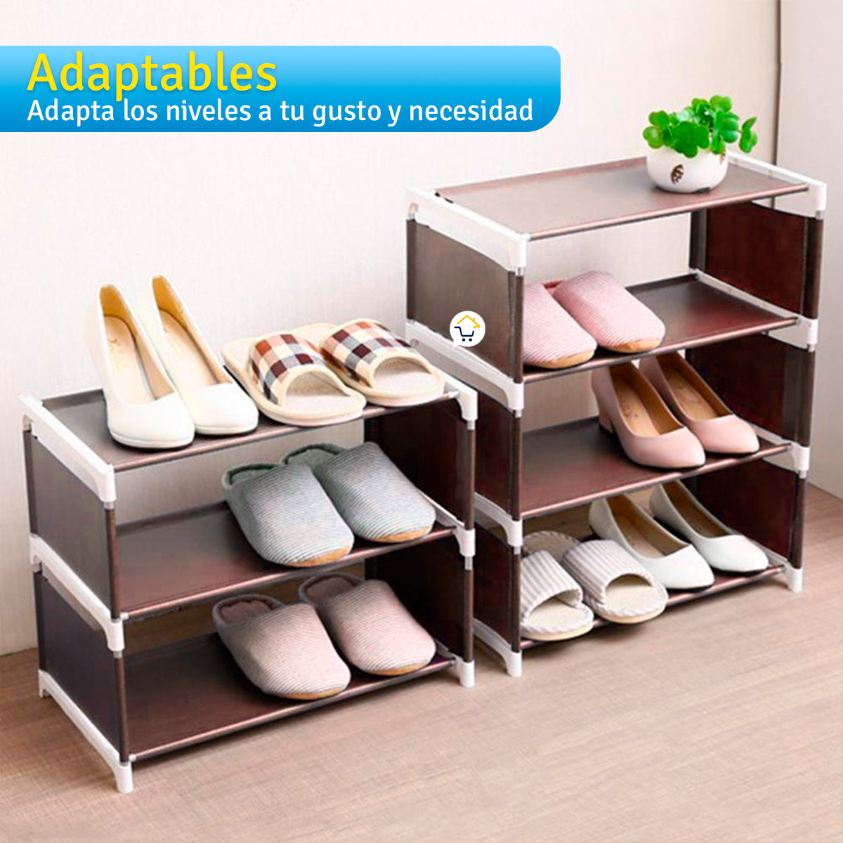 Organizador de Zapatos Multiusos Zapatero 4 Niveles 312024