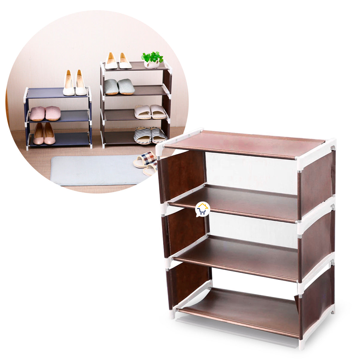 Organizador de Zapatos Multiusos Zapatero 4 Niveles 312024