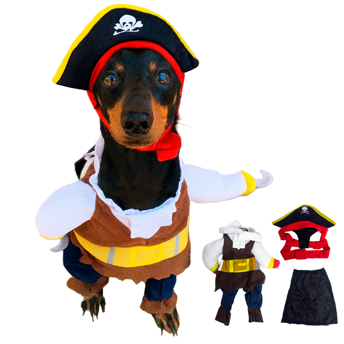 Disfraz Para Mascotas De Pirata Halloween PR395