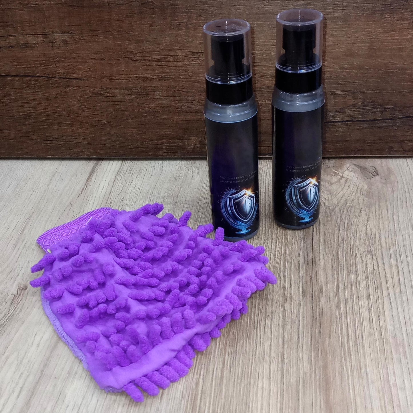 Protector de pintura y Brillo 2 Frascos Water Shield Para Vehículos Nano protección Impermeable AQ01