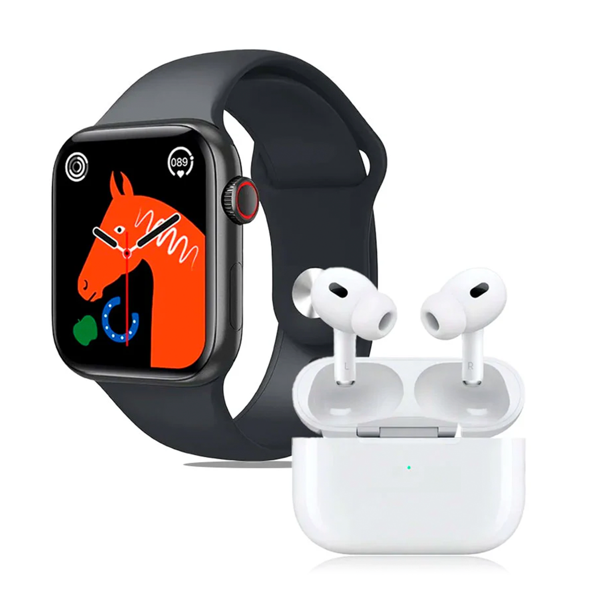 Reloj Smartwatch Deportivo con Audífonos + Manillas Intercambiables S1000