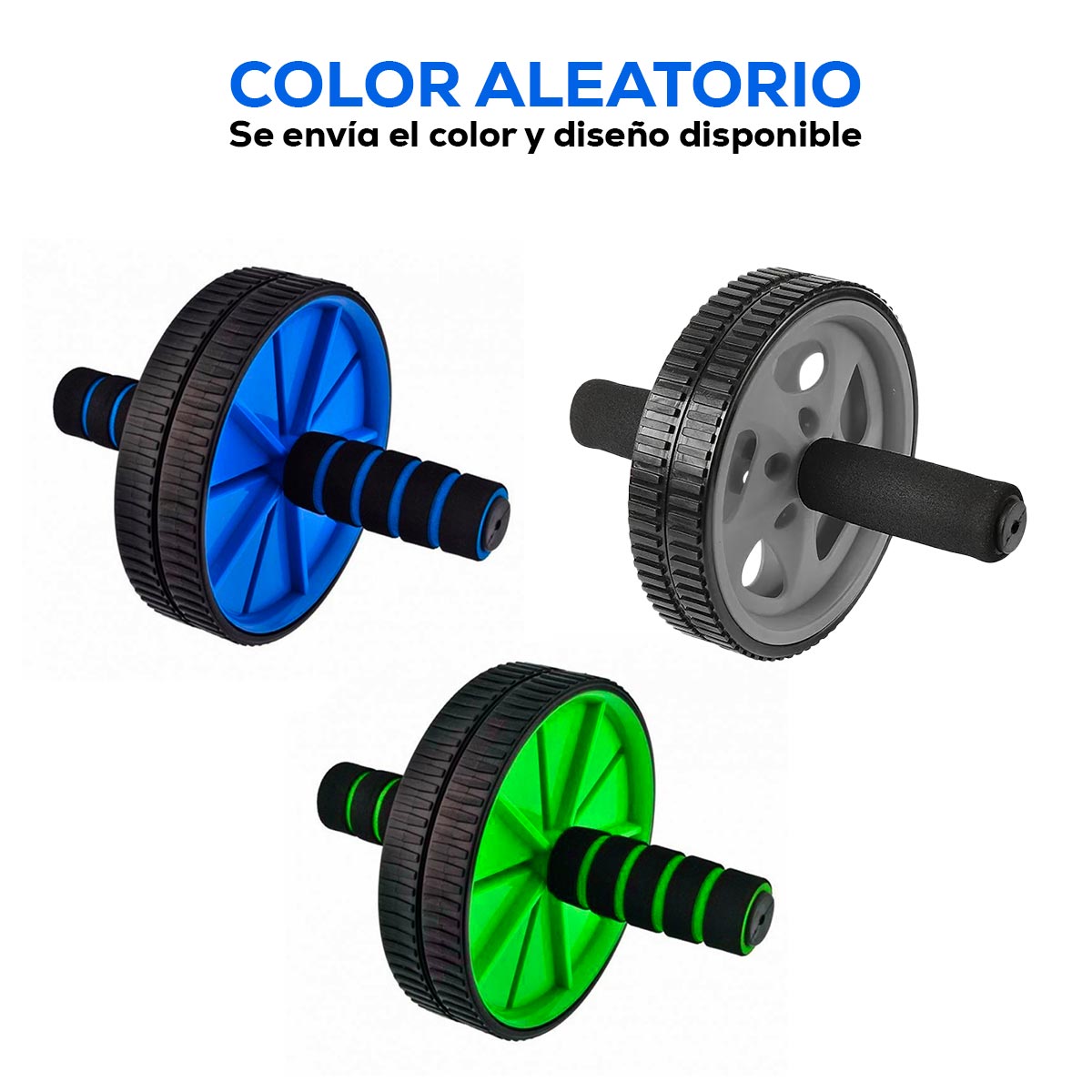 Rueda Abdominal Rodillo Ejercicio Gym Brazo Espalda Abdomen RA01DFM