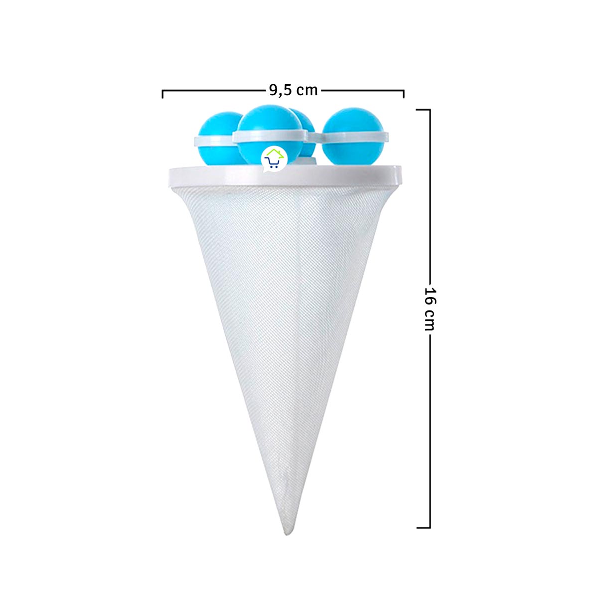 Set x2 Recolector Pelusas Para Lavadora Filtro Malla Lavado 97F