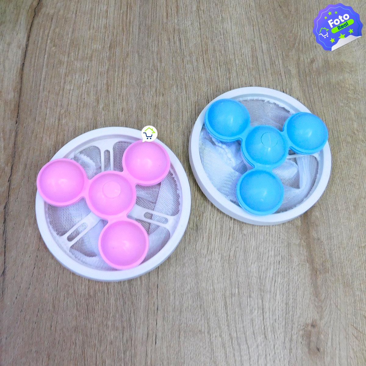 Set x2 Recolector Pelusas Para Lavadora Filtro Malla Lavado 97F