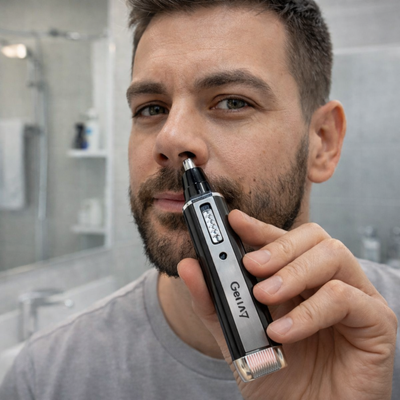 Máquina Patillera y Recortadora de Nariz Recargable 2 en 1 GM-3106