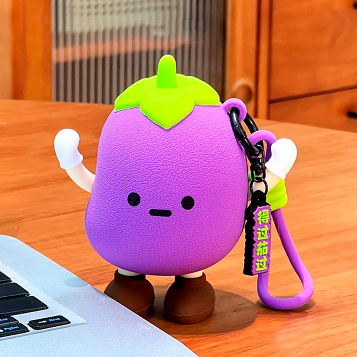 Monedero De Silicona Kawaii Comida Portaobjetos Colgante QBT133