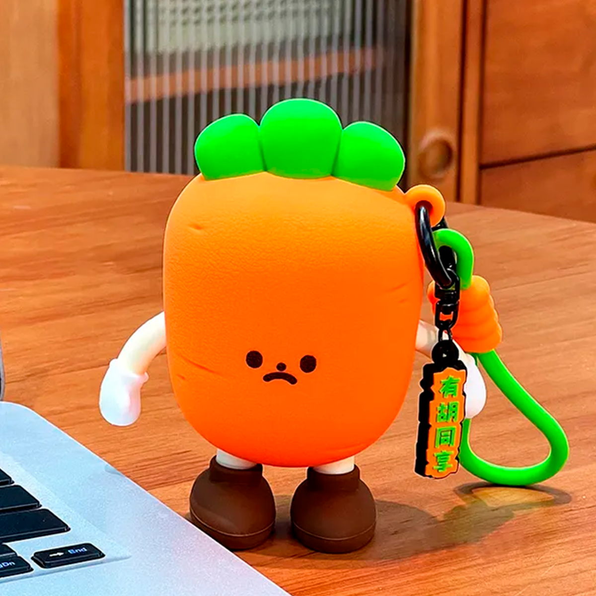 Monedero De Silicona Kawaii Comida Portaobjetos Colgante QBT133