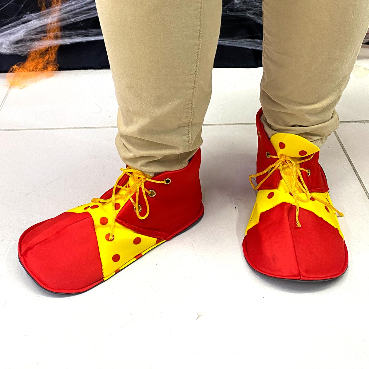 Zapatos De Payaso Accesorio Disfraz Zapatillas Escandalosas OF-02