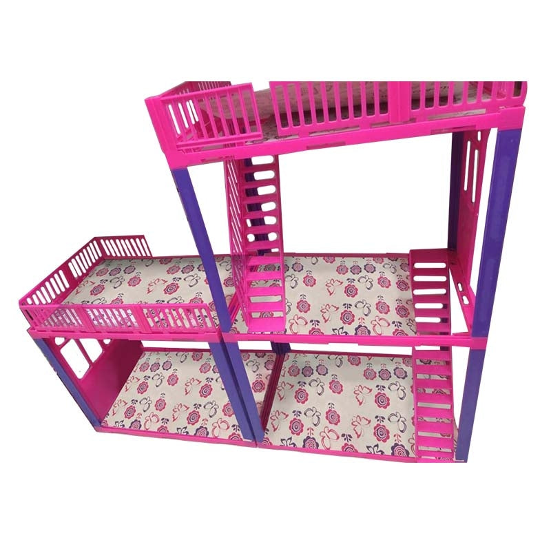Casa De Muñecas Infantil Tipo Barbie Armable Carolina Sencillo 160