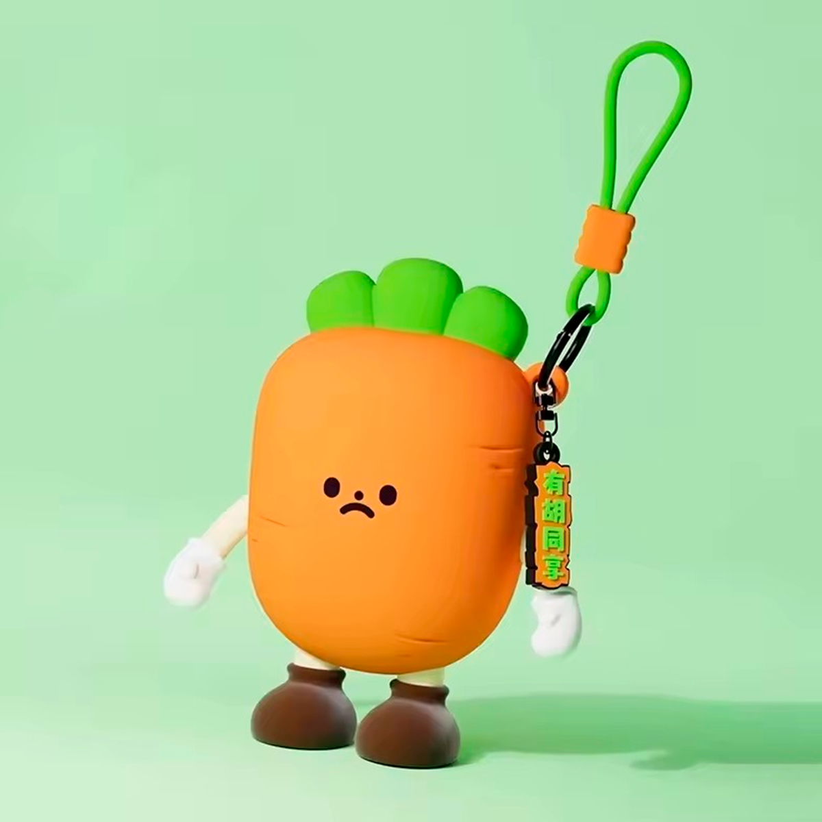Monedero De Silicona Kawaii Comida Portaobjetos Colgante QBT133