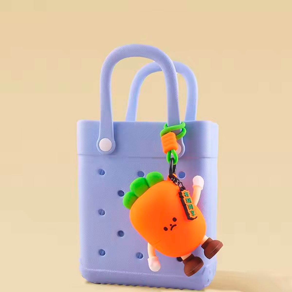 Monedero De Silicona Kawaii Comida Portaobjetos Colgante QBT133