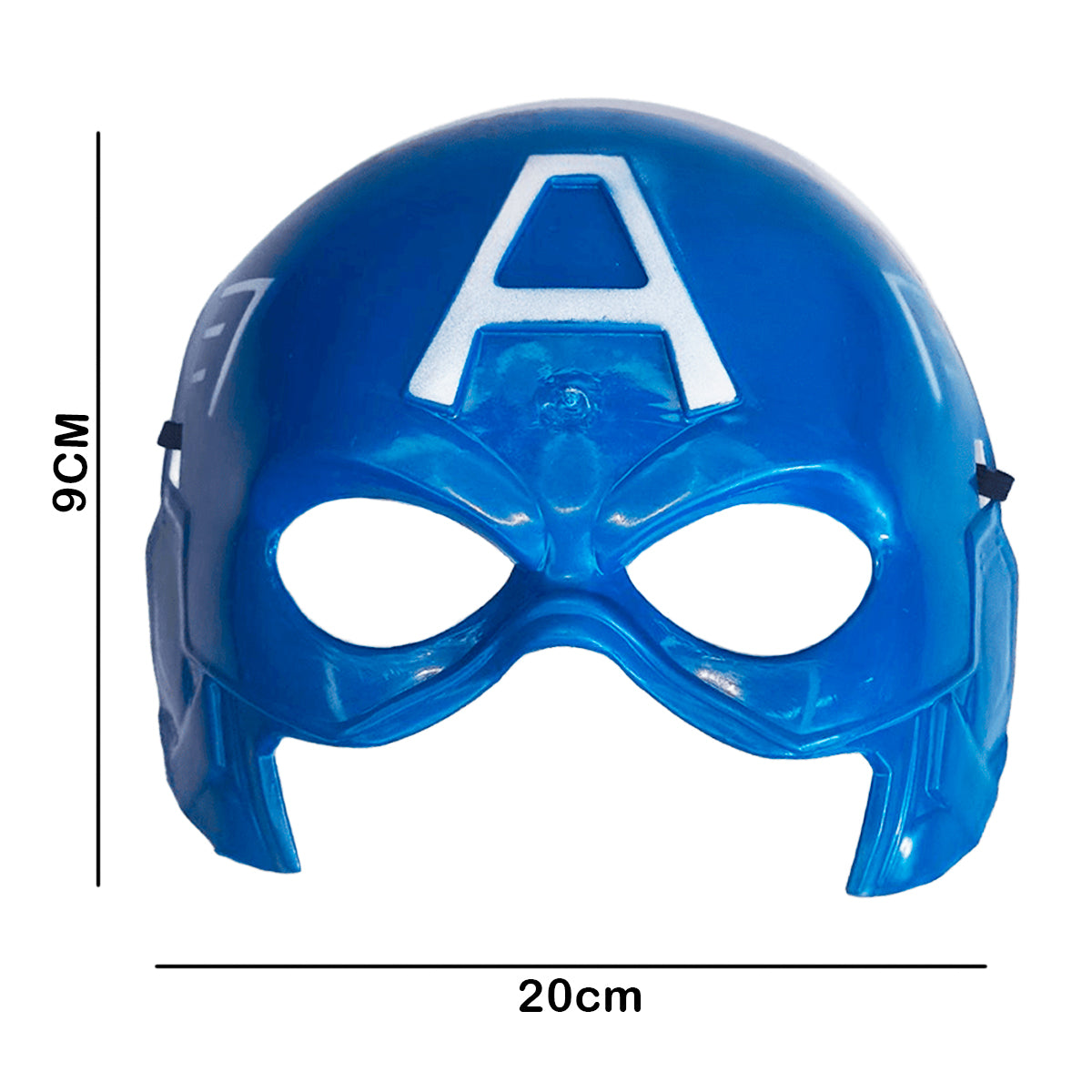 Disfraz Infantil Capitán América Kit Máscara y Escudo Luces HM0115AF-838