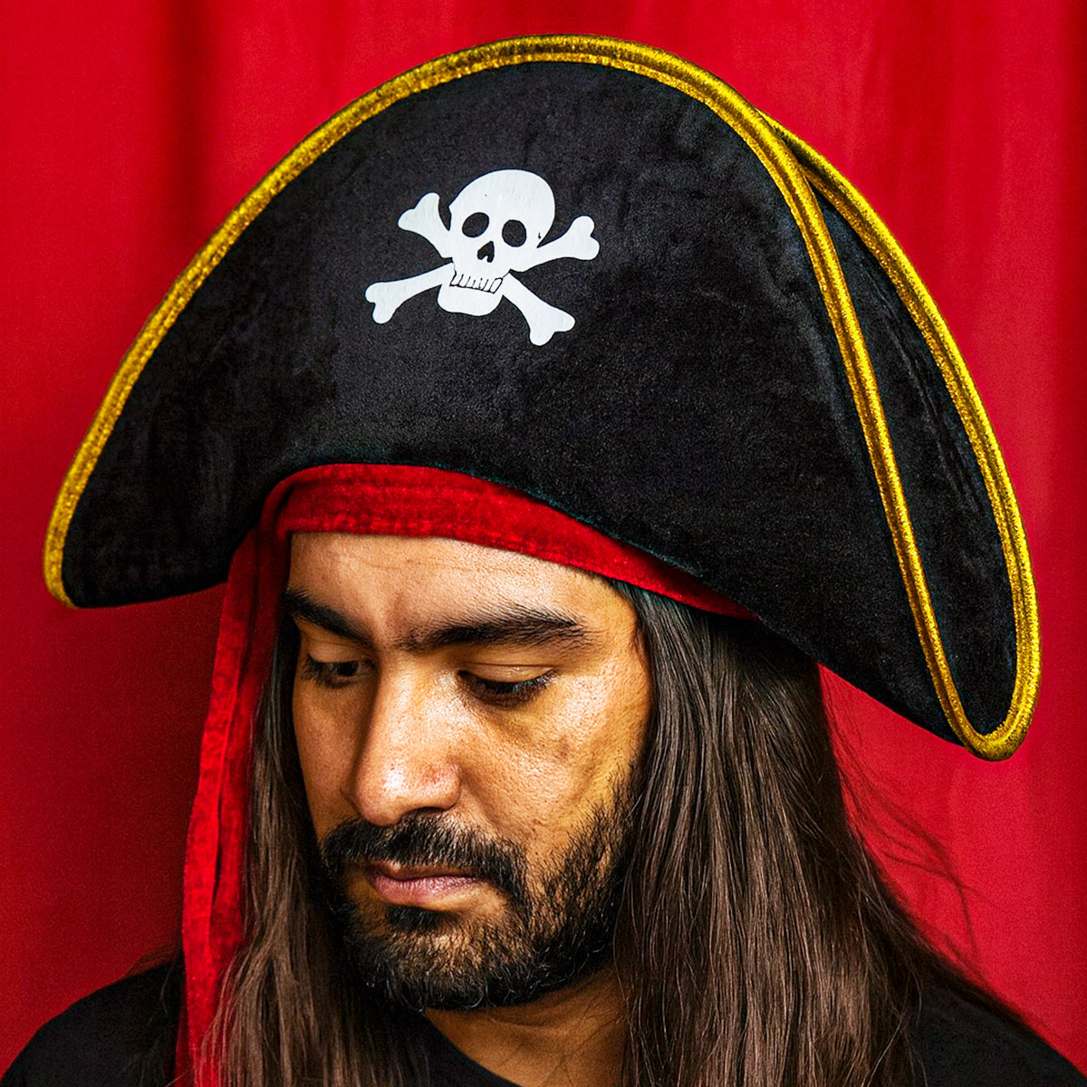 Sombrero Pirata Niño y Adulto Disfraz Halloween Fiesta KL1027-5354
