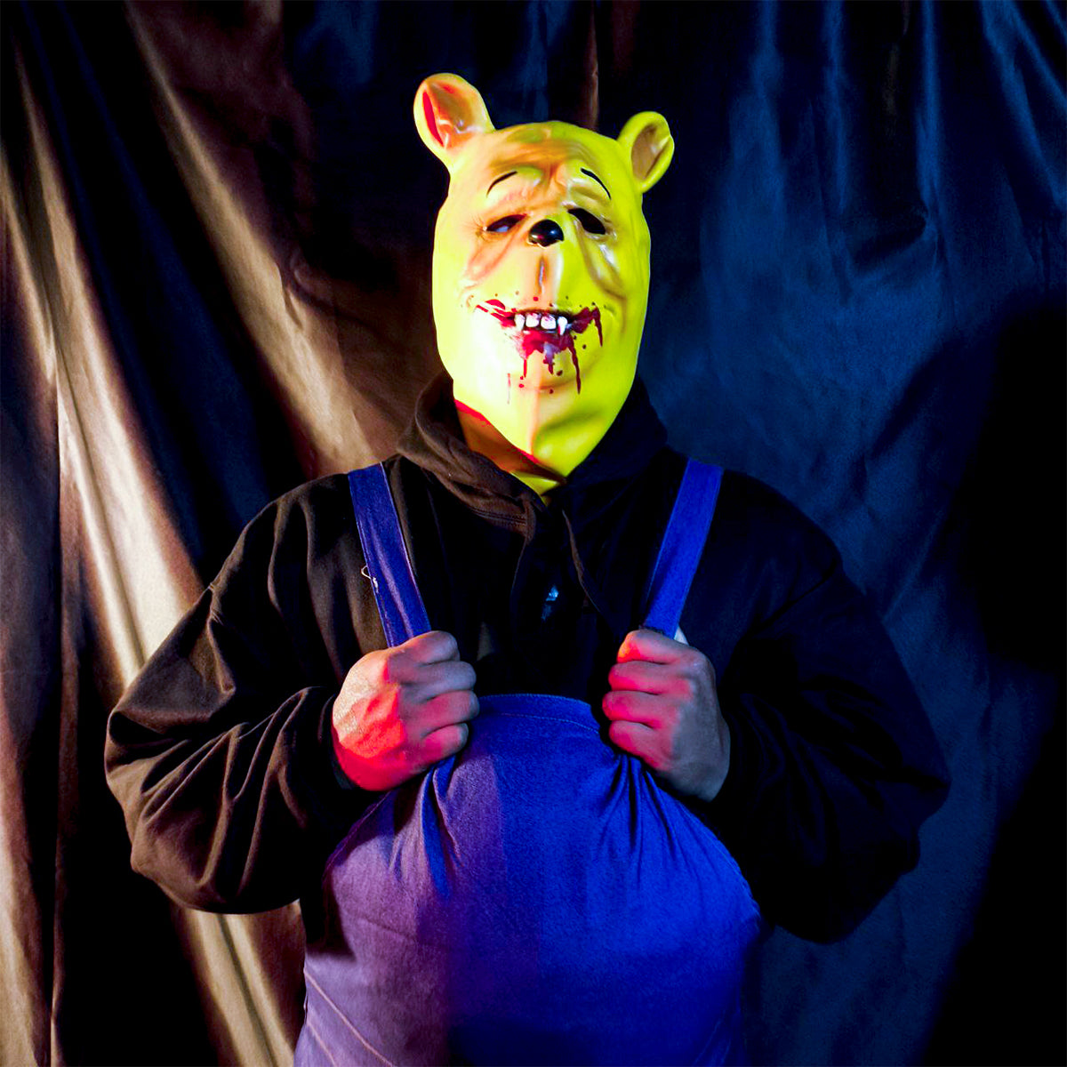 Máscara Winnie the Pooh Blood and Honey Látex Terror Halloween AT287-W