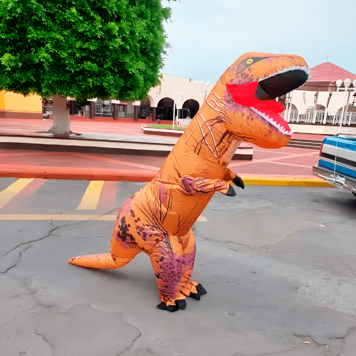 Disfraz Inflable Dinosaurio T-Rex Gigante Jurassic World Infantil MA-899