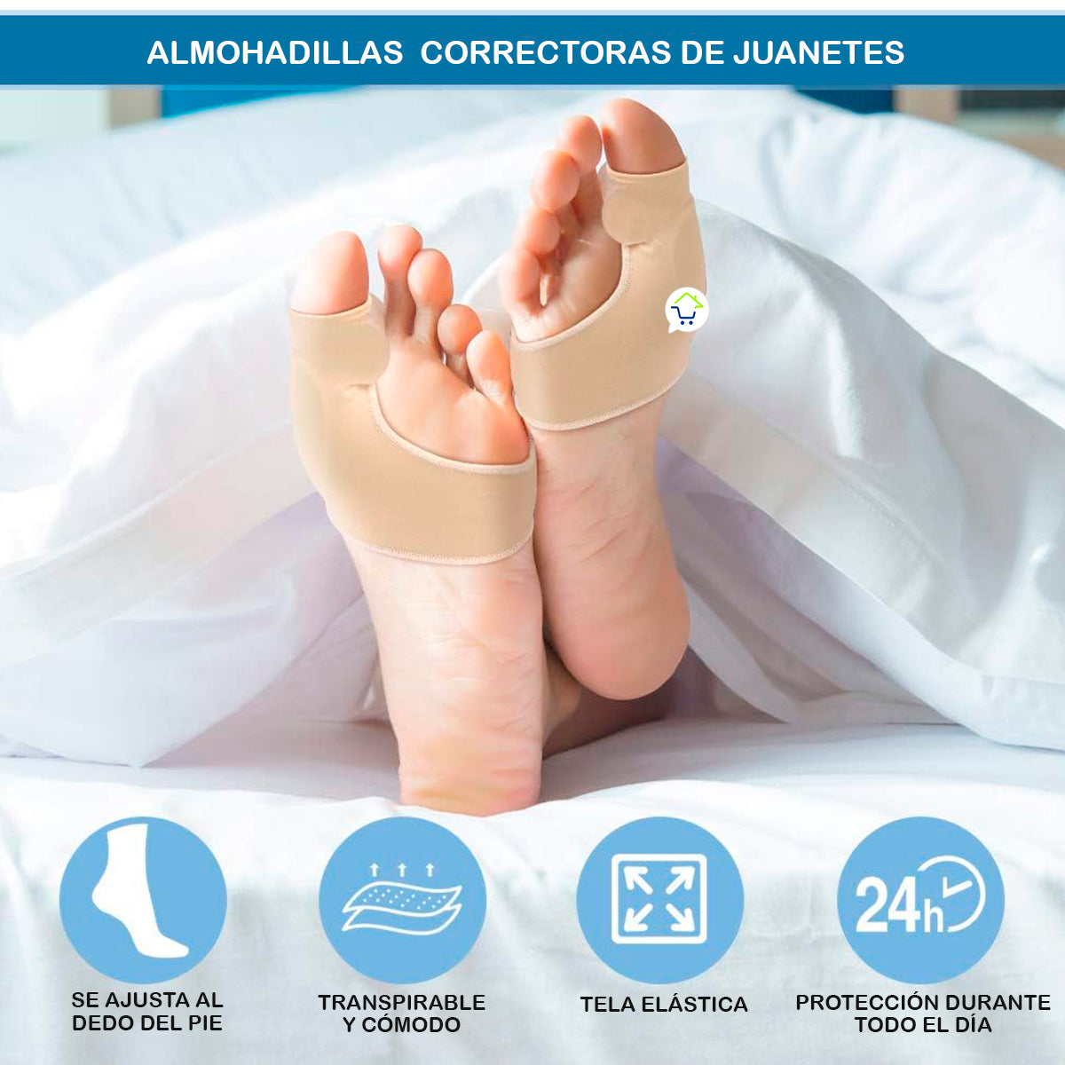 Almohadillas Corrector De Juanetes Pie férula Separadores DQ01