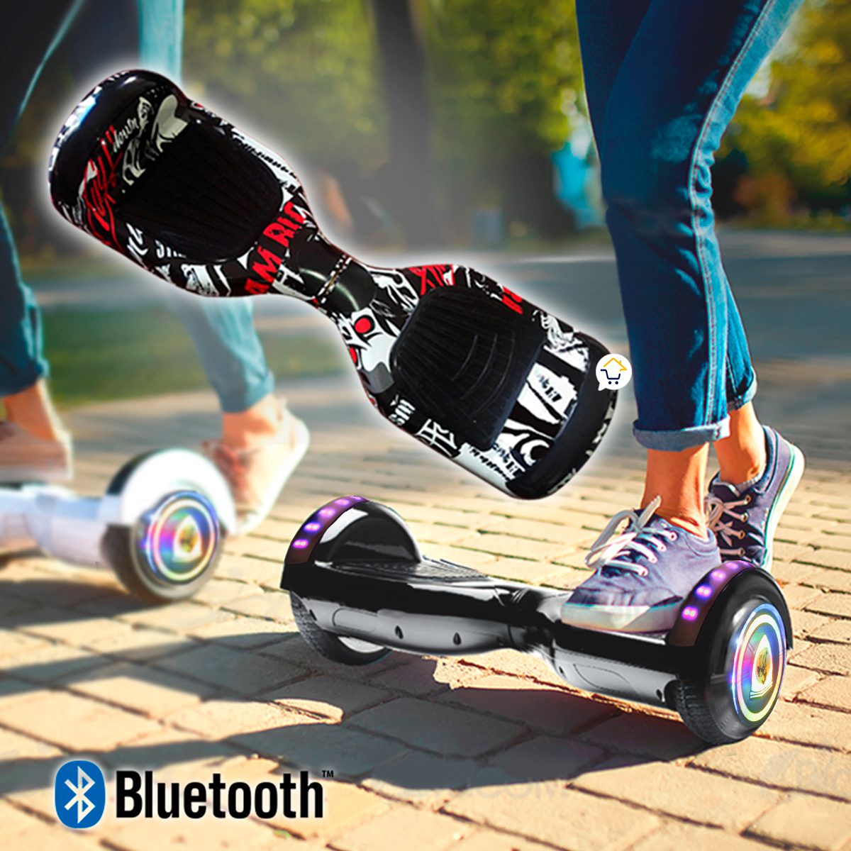 Patineta Eléctrica Scooter Bluetooth Malumeta Smart Balance A3