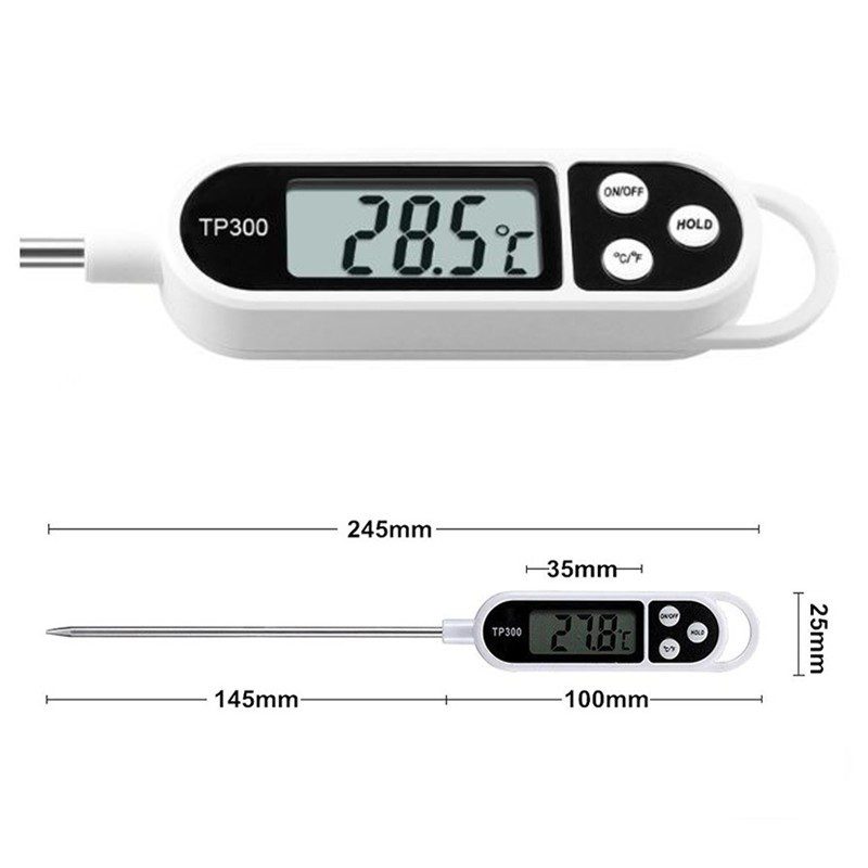 Termómetro Digital De Cocina Punzón Temperatura Comida Bebidas RF TP300