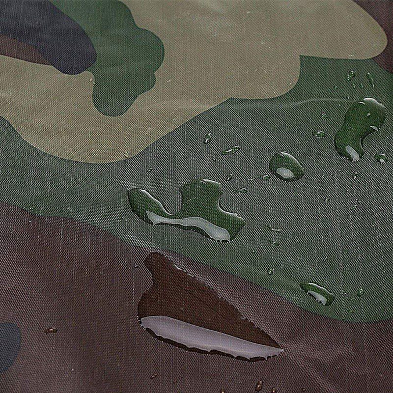 Impermeable Capucha Capa Poncho Camuflado Adultos Protección Lluvia