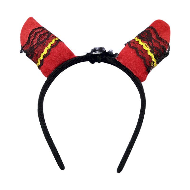 Disfraz Diabla Mujer Accesorios Halloween Fiesta Disfraces Rojo RF 758