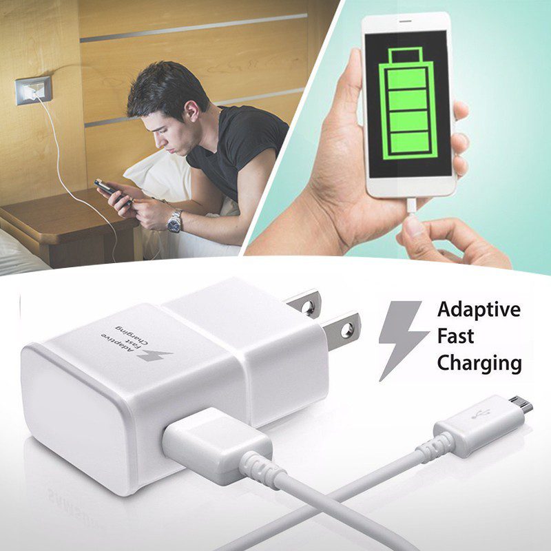 Cargador Celular Tablet Carga Rápida 3.0A Micro Usb