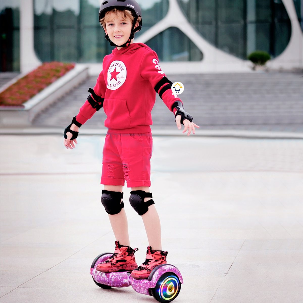 Patineta Eléctrica Scooter Bluetooth Malumeta Smart Balance A3