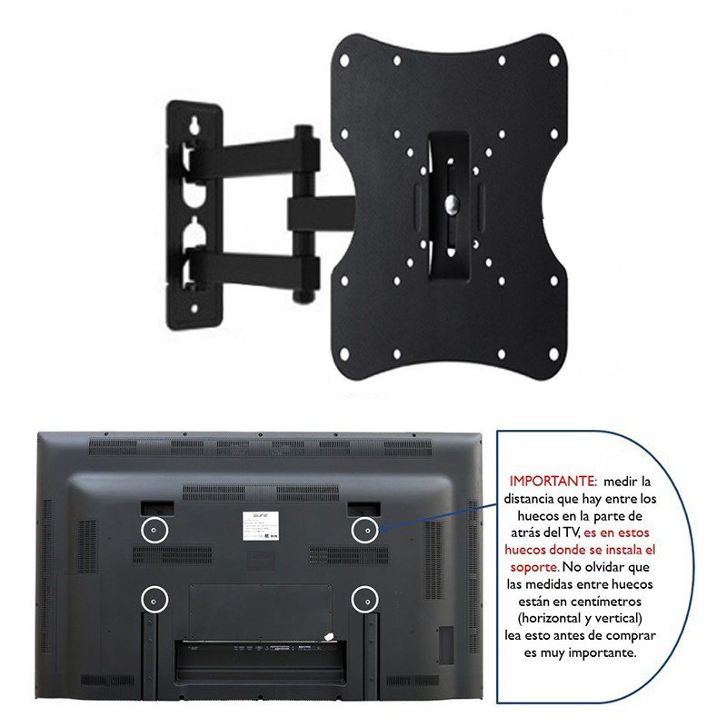 Soporte Para TV Ajustable Lcd Led Plasma Desde 26" A 42" Pulgadas REF: LCD806