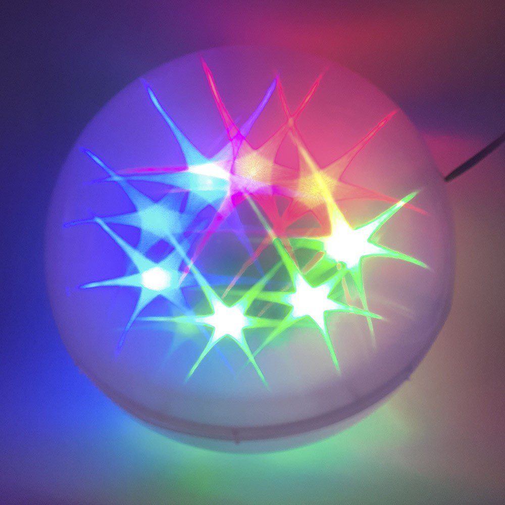 Esfera Luminosa LED Cambio Luces Bola Navidad Discoteca RF 088