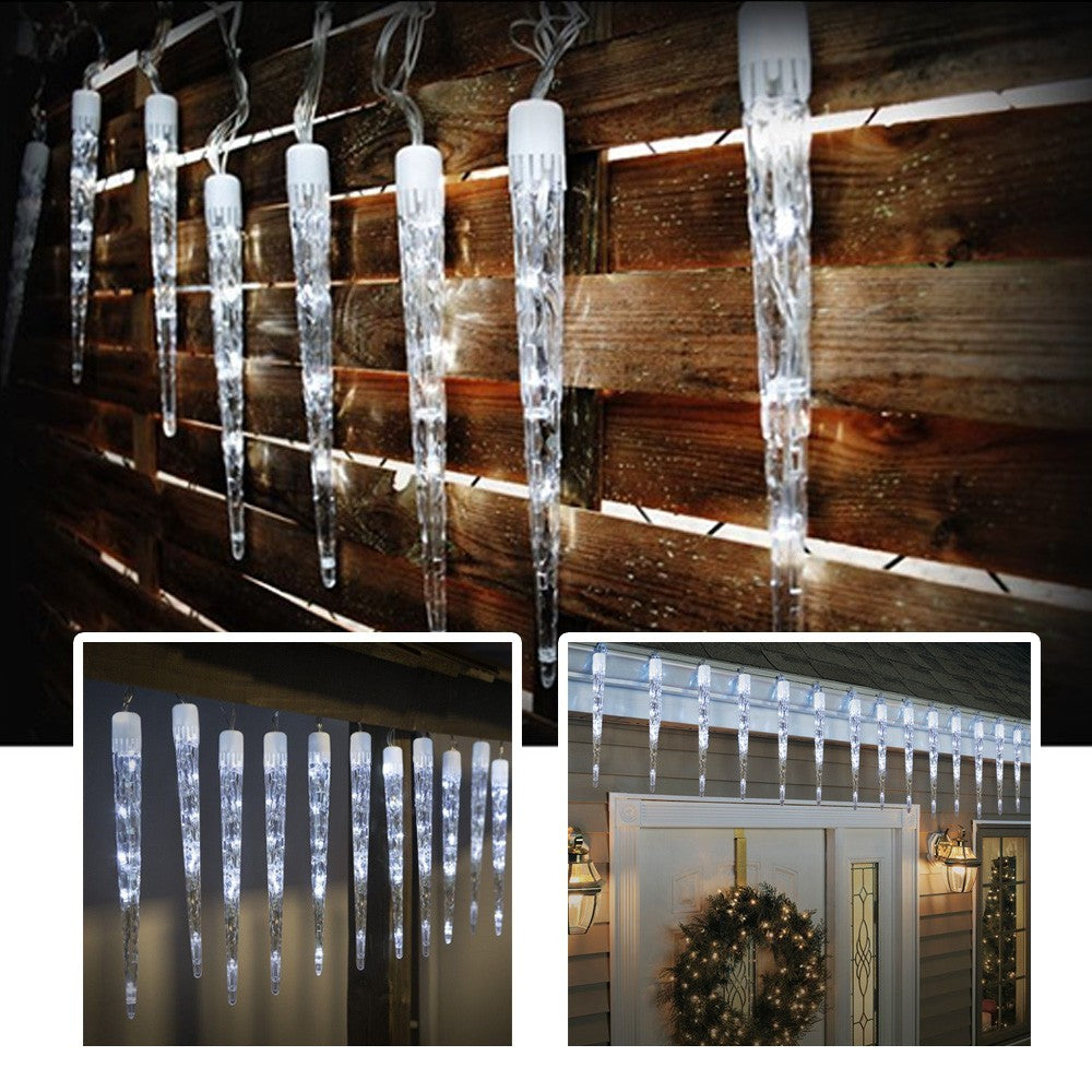 Luz led Tubo Hielo 4.5 Metros 12 Hielos Blanca 2271