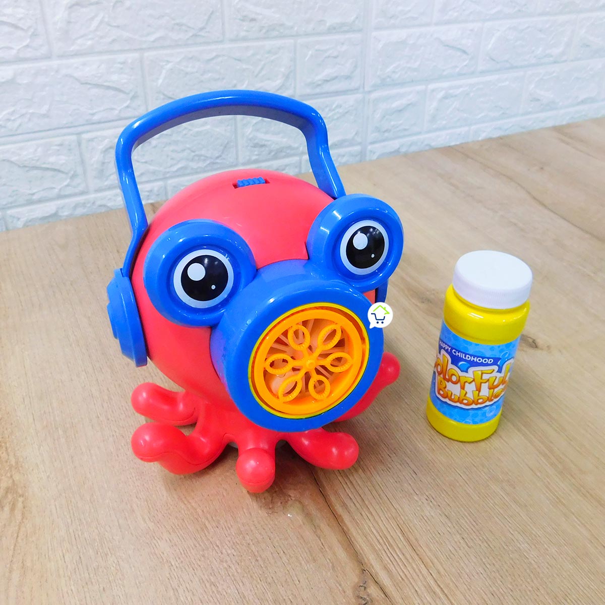 Máquina De Burbujas Pulpo Juguete Jabonera Infantil KM138835